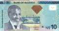 Namibia 10 Namibia Dollars, 2012
