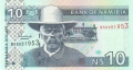 Namibia 10 Namibia Dollars, (2001)