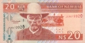 Namibia 20 Namibia Dollars, (2002)