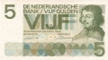 Netherlands 5 Gulden, 26. 4.1966