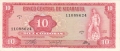 Nicaragua 10 Cordobas, D.1972