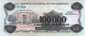 Nicaragua 100,000 Cordobas, (1989)