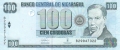 Nicaragua 100 Cordobas, 10. 3.2006