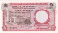 Nigeria 1 Pound, (1967)