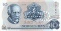 Norway 10 Kroner, 1983