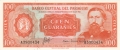 Paraguay 100 Guaranies, L.1952