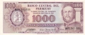 Paraguay 1000 Guaranies, L.1952