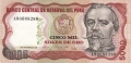 Peru 5000 Soles,  5.11.1981