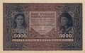 Poland 5000 Marek,  7. 2.1920