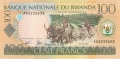 Rwanda 100 Francs,  1. 5.2003