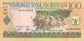 Rwanda 100 Francs,  1. 9.2003