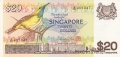 Singapore 20 Dollars, (1979)