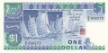 Singapore 1 Dollar, (1987)
