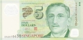 Singapore 5 Dollars, (2005)