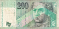 Slovakia 200 Korun,  1. 6.2006