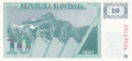 Slovenia 10 Tolarjev, (1991)
