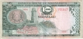 Somalia 10 Shilin, 1980