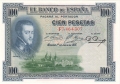 Spain 100 Pesetas,  1. 7.1925