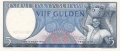 Suriname 5 Gulden,  1. 9.1963
