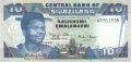 Swaziland 10 Emalangeni,  1. 4.2001