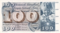 Switzerland 100 Franken,  5. 1.1970