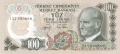 Turkey 100 Lira, (1979)