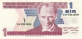 Turkey 1 new Lira, 2005