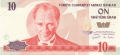 Turkey 10 new Lira, 2005