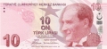 Turkey 10 Lira, 2009