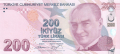 Turkey 200 Lira, (2013)