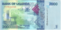 Uganda 2000 Shillings, 2025