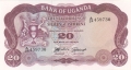 Uganda 20 Shillings, (1966)