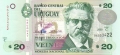 Uruguay 20 Pesos Uruguayos, 2000
