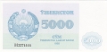Uzbekistan 5000 Som, 1992