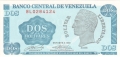 Venezuela 2 Bolivares,  5.10.1989