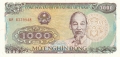 Vietnam 1000 Dong, 1988