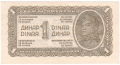 Yugoslavia 1 Dinar, 1944