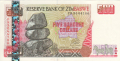 Zimbabwe 500 Dollars, 2001
