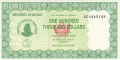Zimbabwe 100,000 Dollars,  1. 6.2006